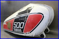 Yamaha Tt500 Aluminum Gas Fuel Tank Cell Petrol Reservoir Xt500