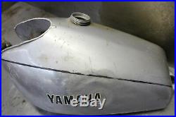 Yamaha Tt500 Aluminum Gas Tank Fuel Cell Reservoir Vintage