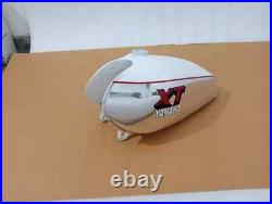 Yamaha Xt Tt 500 1U6, 1980 Polish And White Painted Aluminium Fuel Petrol Tank