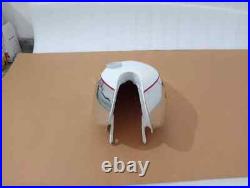 Yamaha Xt Tt 500 1U6, 1980 Polish And White Painted Aluminium Fuel Petrol Tank