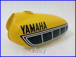 Yamaha YZ80 YZ80A YZ80 Yellow Painted Aluminum Petrol Fuel Tank Model 1977 Fit