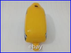 Yamaha YZ80 YZ80A YZ80 Yellow Painted Aluminum Petrol Fuel Tank Model 1977 Fit