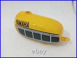 Yamaha YZ80 YZ80A YZ80 Yellow Painted Aluminum Petrol Fuel Tank Model 1977 Fit