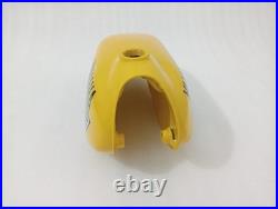Yamaha YZ80 YZ80A YZ80 Yellow Painted Aluminum Petrol Fuel Tank Model 1977 Fit