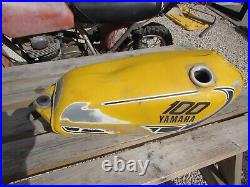 Yamaha Yz100 Yz125 Hl500 Tt Aluminium Fuel Gas Petrol Tank MX Enduro Twinshock